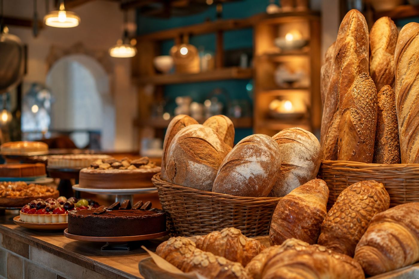 Bakery counter